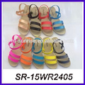 colorful ladies fancy flat sandal sandal thailand school sandal